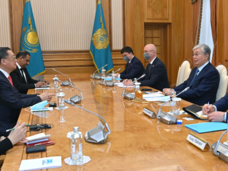 SJ GCEO meets Kazakh President