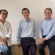 Aaron Foong with KTP colleagues left Low Huei Siong and right Liu Shao Yong 20211101 Edited scaled