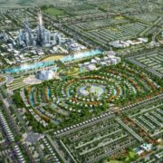 A render of the West Marina project in Lahore Pakistan 1