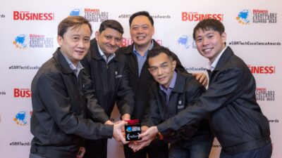 Award win by Eugene Seah and team V2