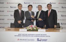 Surbana Jurong and Mitsubishi Corporation enter joint venture to set up fund management company