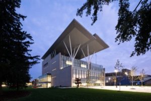 Perspective of Mohawk College’s Joyce Centre for Partnership and Innovation, a Net-Zero Carbon Project which Lisa Bate co-steered with Joanne McCallum